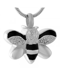 Bee - Stainless Steel Ashes Memorial Jewellery Memorial Pendant