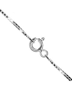 Sterling Silver Box Chain 20"