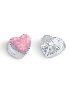 LifeStone™ Angelic Heart Cremation Ashes Charm