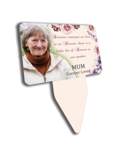 Someone We Love - Personalised Photo Memorial Plaque