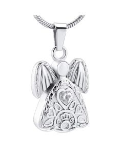 Angel - Stainless Steel Cremation Ashes Jewellery Pendant