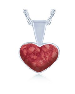 LifeStone™ Ladies Heart Cremation Ashes Pendant