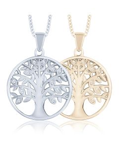 Tree of Life Cremation Ashes Memorial Pendant